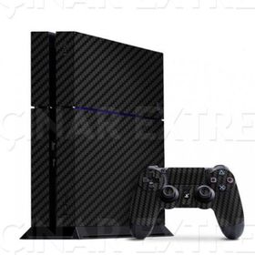 PlayStation 4 Siyah Carbon Fiber Kaplama Takımı
