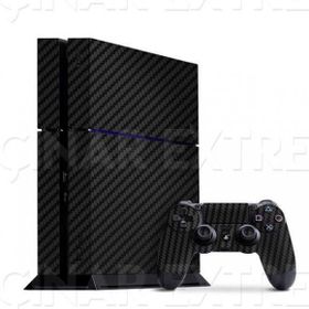 PlayStation 4 Siyah Carbon Fiber Kaplama Takımı