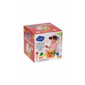 Playwood 18 Parça ONY-355 Eğitici Ahşap Bultak Küp