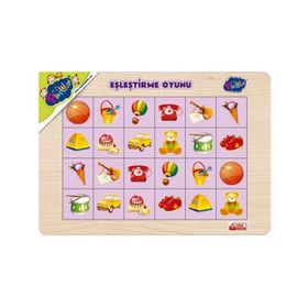 Playwood 274 Memory Ahşap Eşleştirme Oyunu