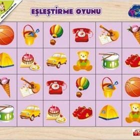 Playwood 274 Memory Ahşap Eşleştirme Oyunu