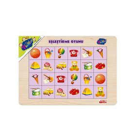 Playwood 274 Memory Ahşap Eşleştirme Oyunu