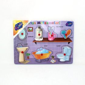 Playwood 296 297 Ahşap Tutmalı Banyo Malzemeleri