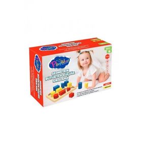 Playwood 314 Ahşap Geometrik Büyükten Küçüğe Sıralama