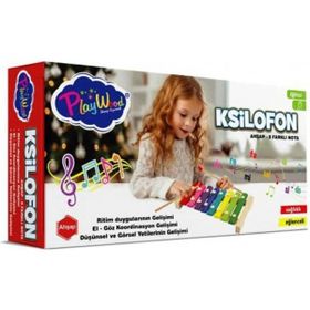 Playwood 405 8 Farklı Notalı Ahşap Ksilofon