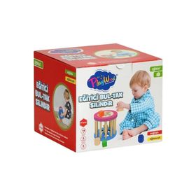 Playwood Ahşap Silindir Bul Tak