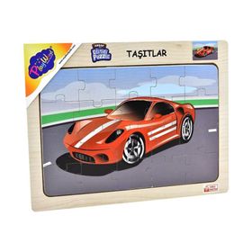 Playwood Ahşap Taşıtlar Puzzle