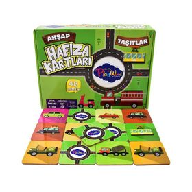 Playwood Ahşap Taşıtlar Puzzle