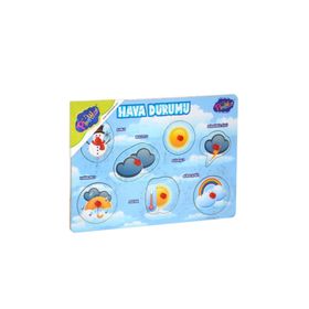 Playwood Ahşap Tutmalı Hava Durumu Puzzle