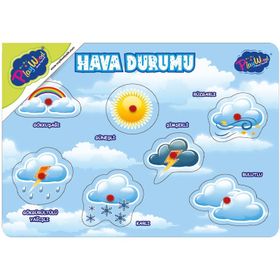 Playwood Ahşap Tutmalı Hava Durumu Puzzle