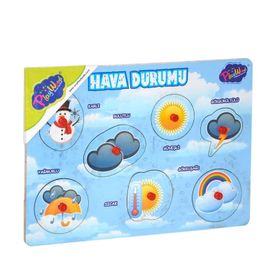 Playwood Ahşap Tutmalı Hava Durumu Puzzle