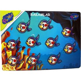 Playwood Ahşap Tutmalı Rakamlar Puzzle
