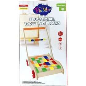 Playwood Eğitici Bloklu Araba