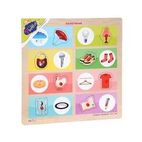 Playwood Nesneler Ahşap Puzzle