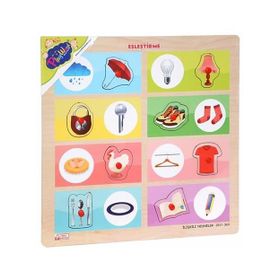 Playwood Nesneler Ahşap Puzzle
