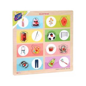Playwood Nesneler Ahşap Puzzle