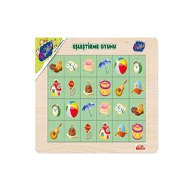 Playwood ONY-273-274-275 Ahşap Eğitici Eşleştirme Oyunu Karışık