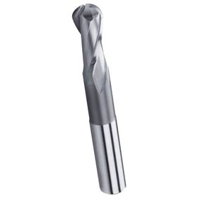 PLD HSS 6 mm 2 Ağız Uzun Küre Parmak Freze