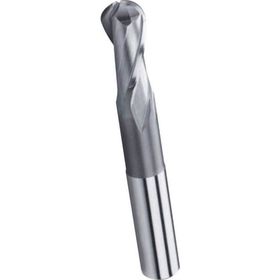 PLD HSS 8 mm 2 Ağız Kısa Küre Parmak Freze