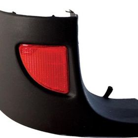 Pleksan Kangoo II 02-08 Reflektörlü Sol Arka Tampon Köşe Bandı