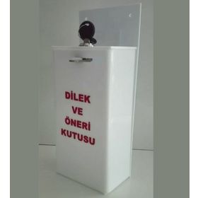 Pleksi Yazılı Dilek Öneri Şikayet Kutusu