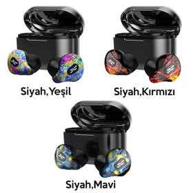 Plextone 4life Tws Gaming 120 ms Su Gecirmez Kablosuz Bluetooth Kulaklık siyah-kırmızı
