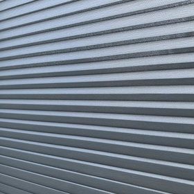 Pliper Koyu Gri Plise Yapışkanlı 130x110 cm Jaluzi Perde