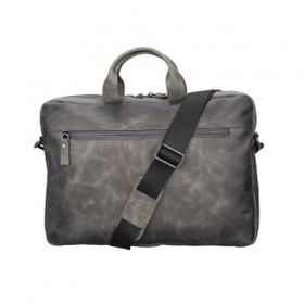 Plm Apollo TN18EF Gri 13-14 inç Deri Laptop Çantası