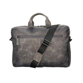 Plm Apollo TN18EF Gri 15-16 inç Deri Laptop Çantası