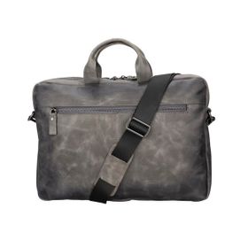 Plm Apollo TN18EF Gri 15-16 inç Deri Laptop Çantası