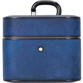 Plm Casquet G21 Mavi Apple Airpods 3.Nesil Uyumlu Deri Kılıf