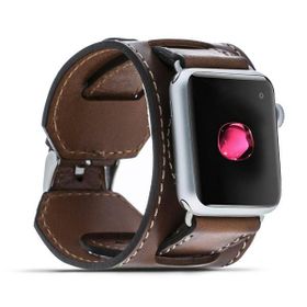 Plm Cuff Taba 38-40-41 mm Apple Watch Uyumlu Deri Kordon