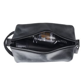 Plm Eve TN26 Xlarge Space Black Xlarge Deri Makyaj Çantası