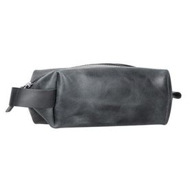 Plm Eve TN26 Xlarge Space Black Xlarge Deri Makyaj Çantası