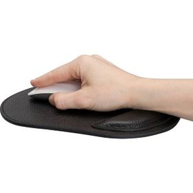 Plm FL01 Bileklikli Siyah Deri Mouse Pad