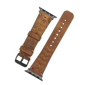 Plm G19 Boras 38-40-41 mm Apple Watch Uyumlu Deri Kordon