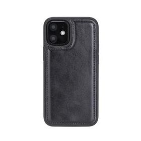 Plm G2 Kahve Apple İphone 12 Mini Uyumlu Deri Arka Kapak