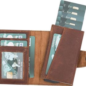 Plm G2 Mondello Magic Kahverengi Deri Kartlık