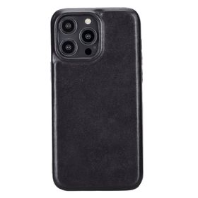 Plm ROCK RST1 Apple iPhone 14 Pro Max Uyumlu Deri Arka Kapak