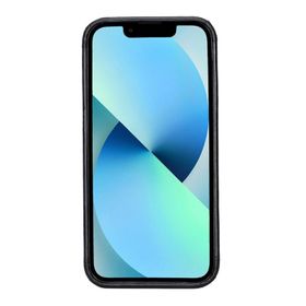 Plm Rock RST1 Siyah Apple iPhone 13 Pro Max Uyumlu Deri Arka Kapak