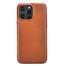 Plm ROCK RST2E Apple iPhone 14 Pro Max Uyumlu Deri Arka Kapak