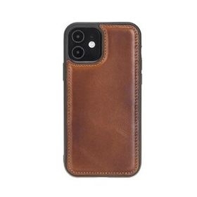Plm Rst2ef Taba Apple İphone 12 Uyumlu Deri Arka Kapak