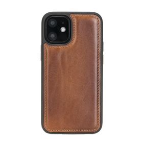 Plm Rst2ef Taba Apple İphone 12 Uyumlu Deri Arka Kapak