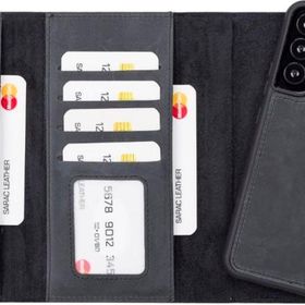 Plm Santa G1 Samsung Galaxy S22 Plus Uyumlu Deri Cüzdanlı Kılıf