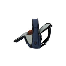 Plm TORINO-USB 15.6 inç Lacivert Notebook Sırt Çantası
