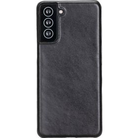 Plm UJ RST1 Siyah Samsung Galaxy S21 Plus Uyumlu Deri Arka Kapak