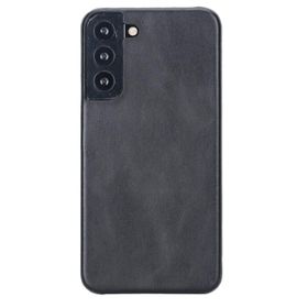 Plm UJ RST1 Siyah Samsung Galaxy S22 Plus Uyumlu Deri Arka Kapak