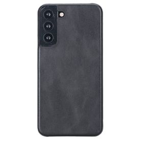 Plm UJ RST1 Siyah Samsung Galaxy S22 Plus Uyumlu Deri Arka Kapak