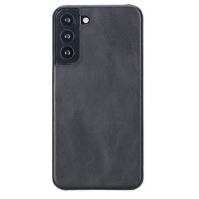 Plm UJ RST1 Siyah Samsung Galaxy S22 Plus Uyumlu Deri Arka Kapak