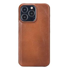 Plm UJ RST2EF Apple iPhone 13 Pro Uyumlu Taba Deri Arka Kapak Kılıf